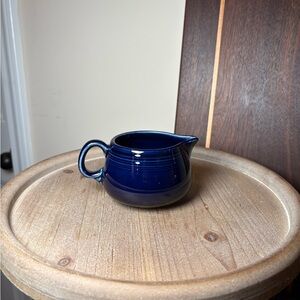 Fiestaware RETIRED COBALT Blue Creamer